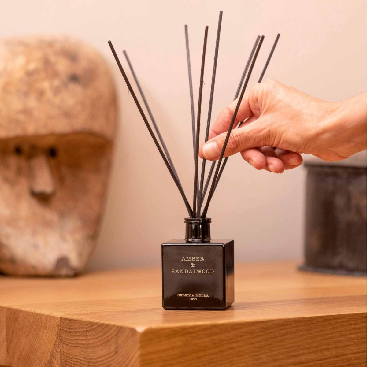 Diffusore a Bastoncini Ambra e Sandalo