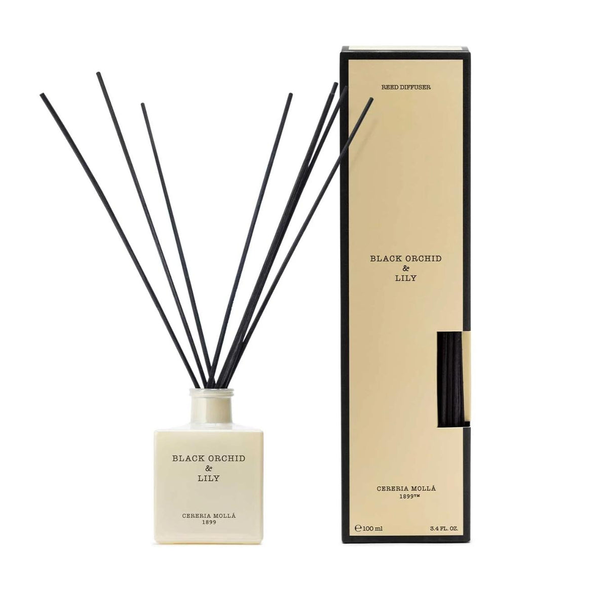 Diffusore a Bastoncini Black Orchid & Lily