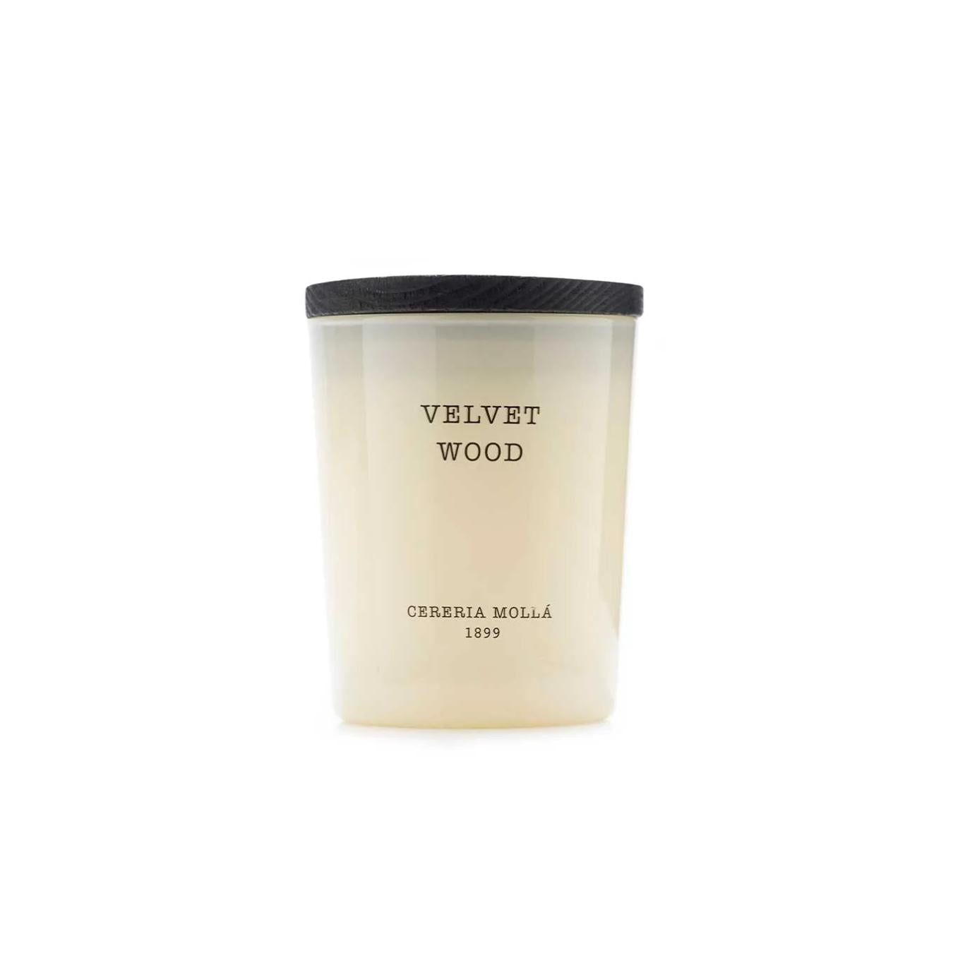 Mini Candela Velvet Wood