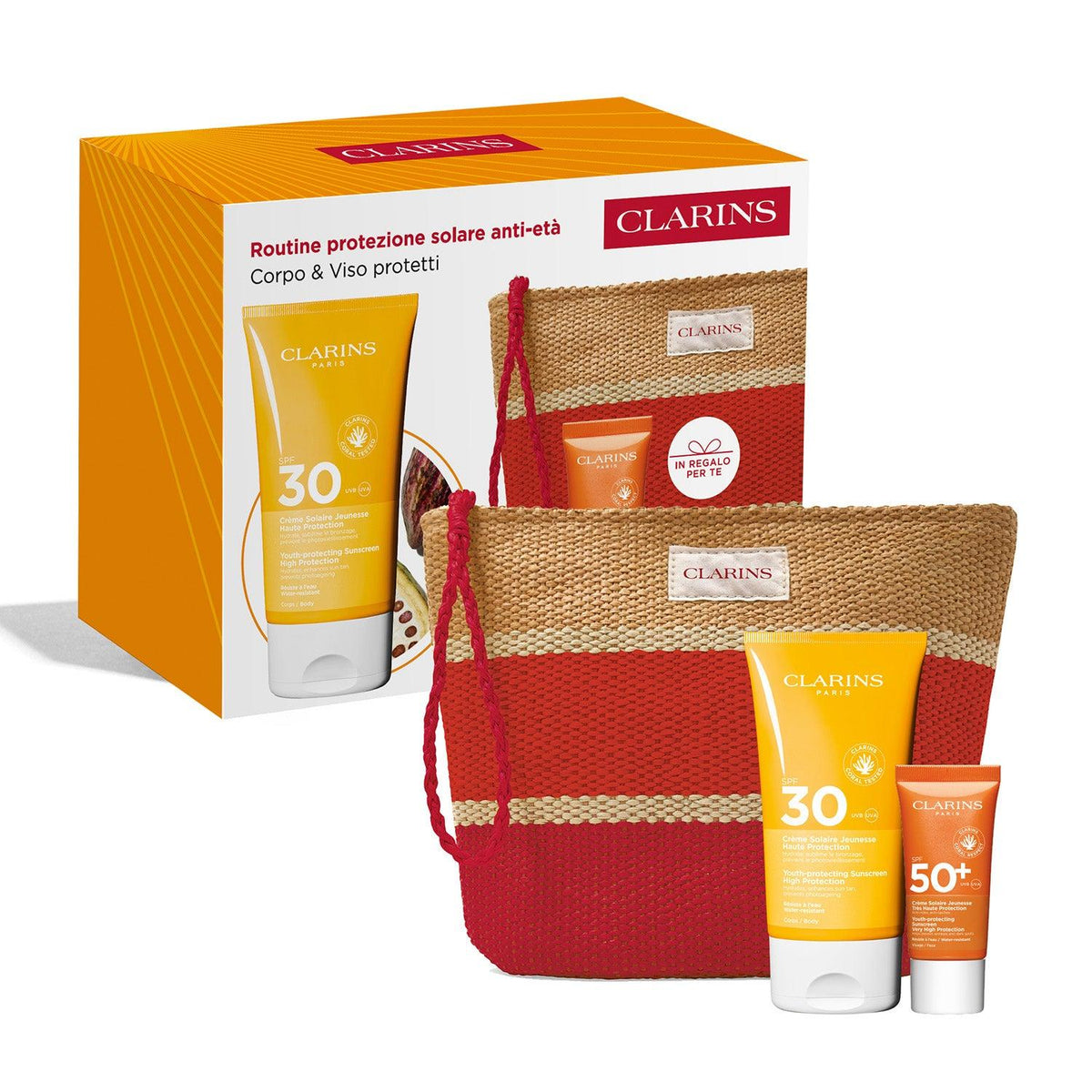 Cofanetto Routine protezione solare anti-età