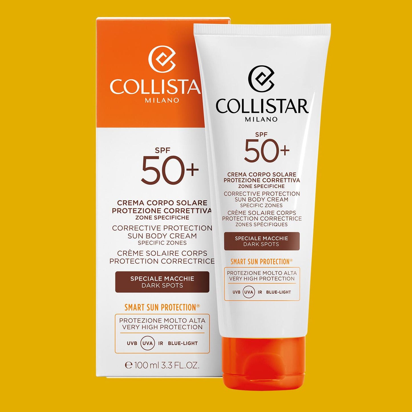 Crema Corpo Solare SPF50+ Protezione Correttiva
