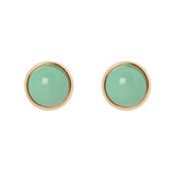 Piccoli Orecchini con Cabochon in Cornice Chantal