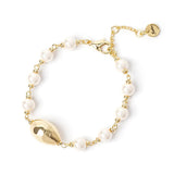 Bracciale con Perla Ovale Leila