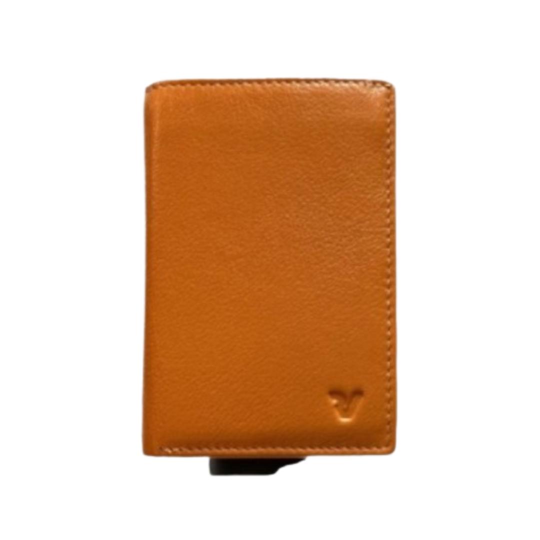 Iron 4.0 Porta Carte di Credito a Libro con Tasca Porta Banconote