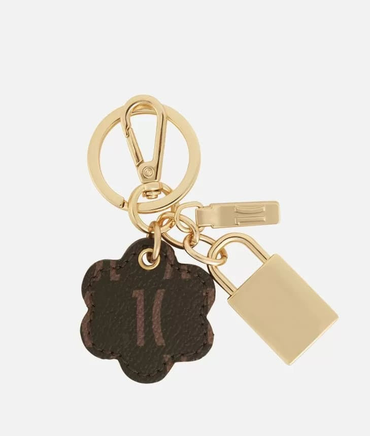 Monogram Portachiavi con lucchetto