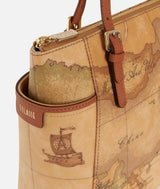 Geo Classic Shopping bag con fibbie