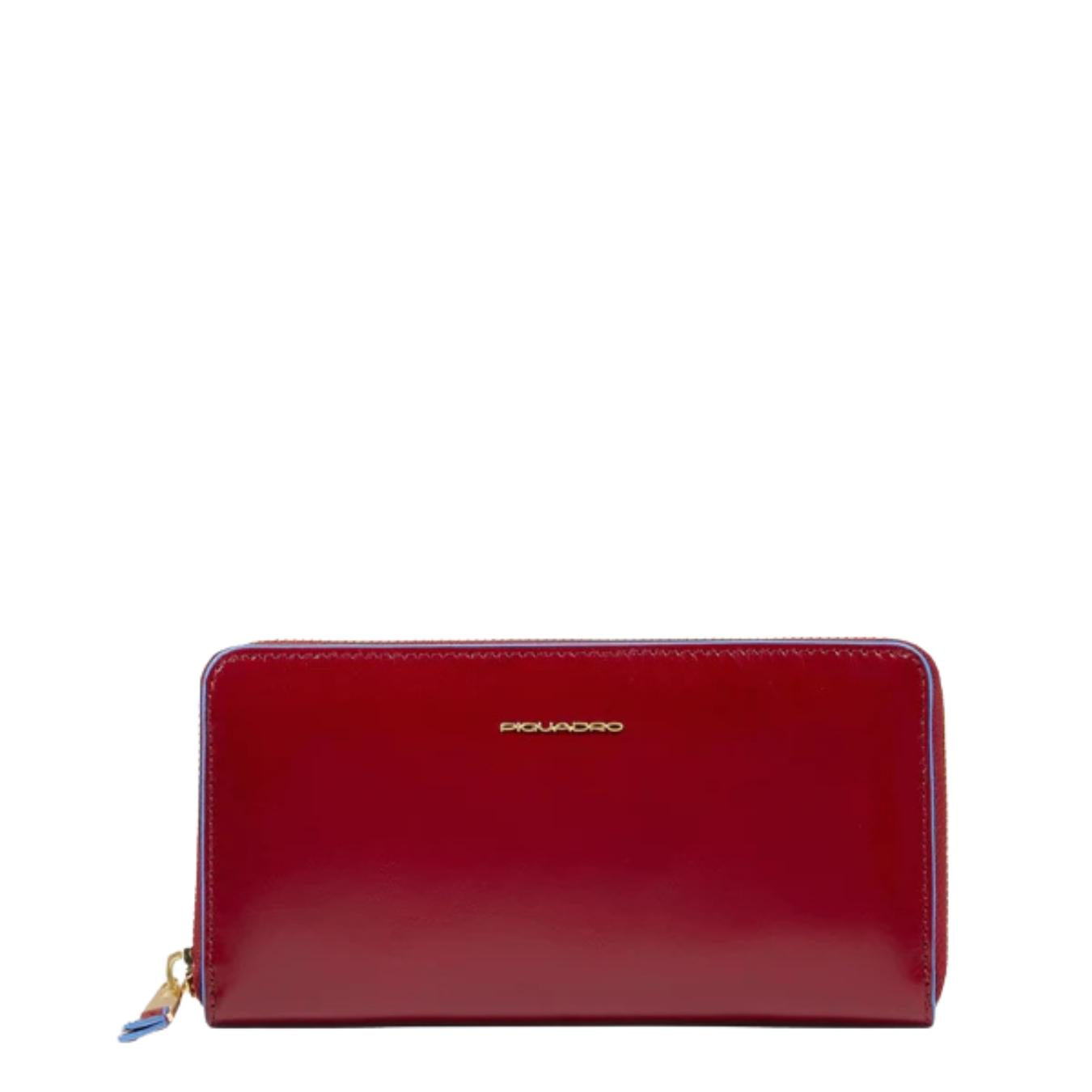 Portafogli donna grande con zip