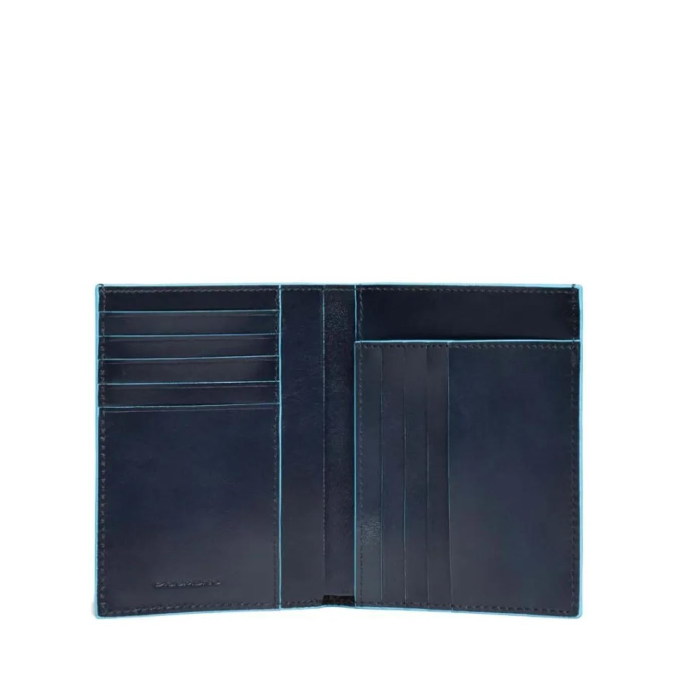 Portafogli Verticale con Protezione Anti-Frode