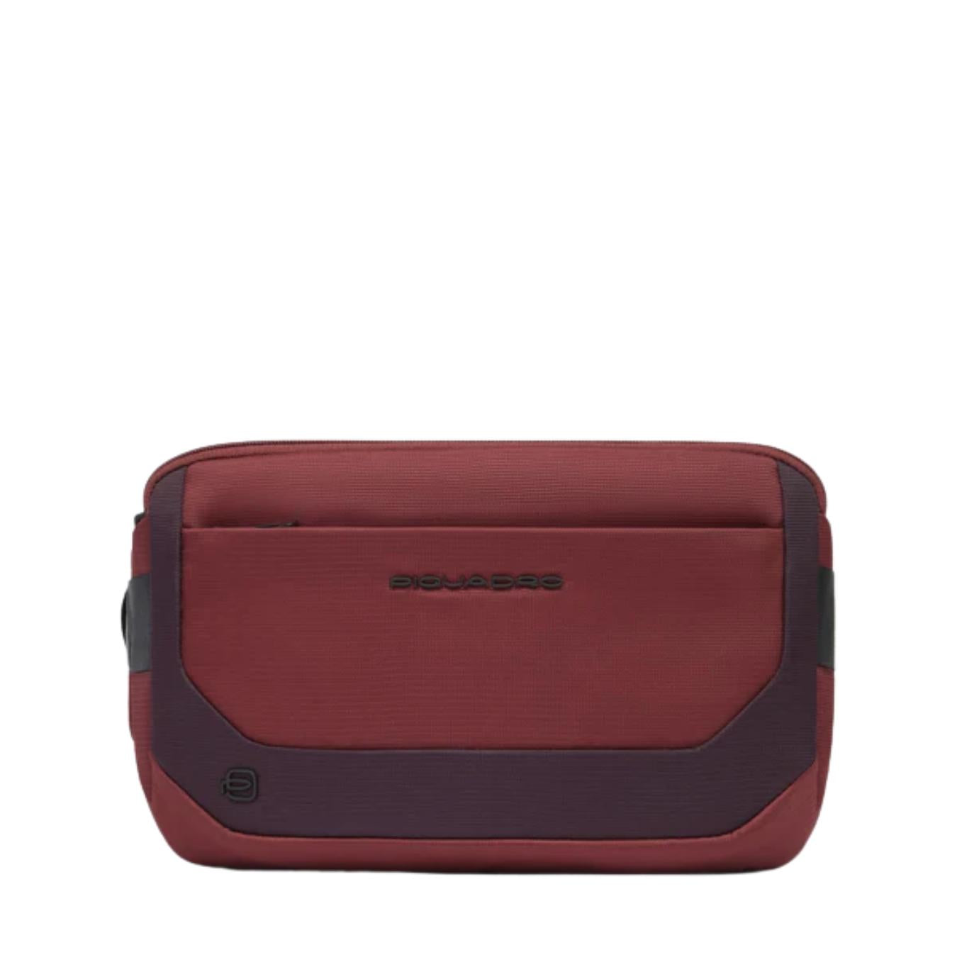 Marsupio Uomo in Tessuto Riciclato e Pelle