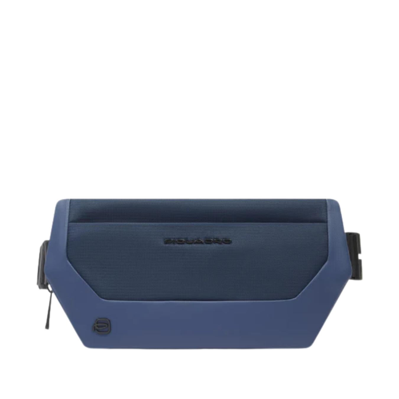 Marsupio Uomo in Tessuto Riciclato e Pelle