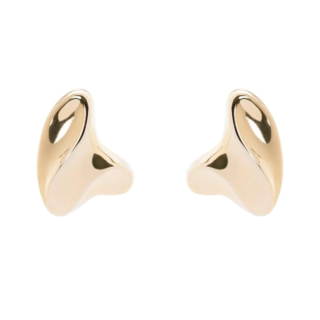 Orecchini con Elemento Tridimensionale Amaranta