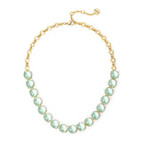 Collana Catena e Cabochon Blossom