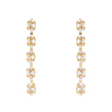 Orecchini Lunghi Crystalline