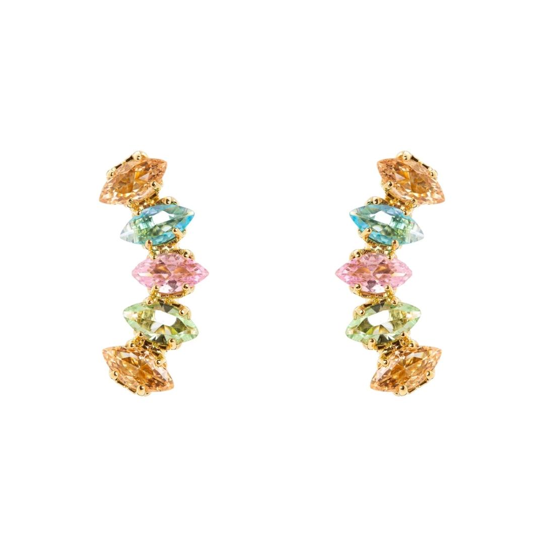 Orecchini ad Arco Crystalline