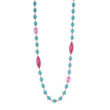 Collana Lunga Boule e Graziosi Elementi Queens