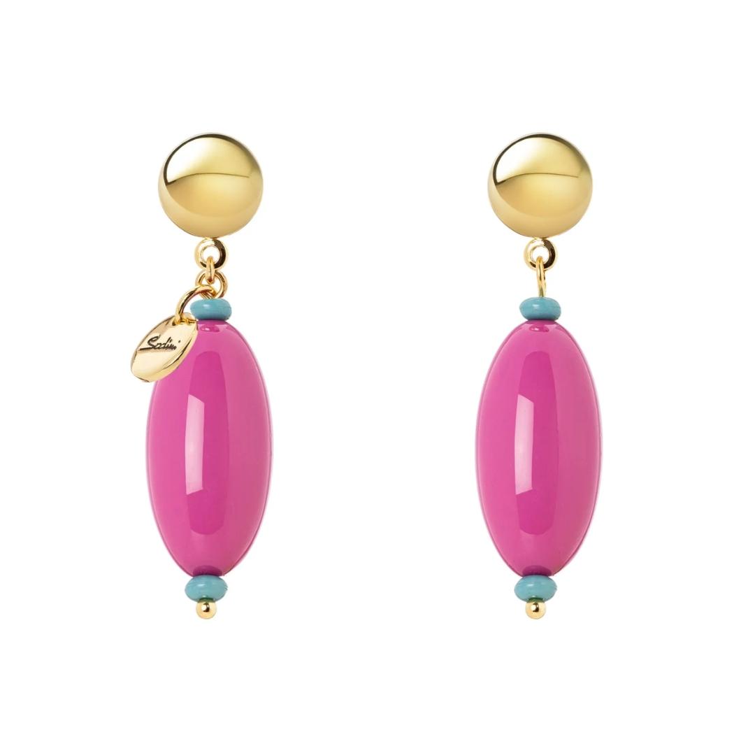 Orecchini Boule e Pendente Queens
