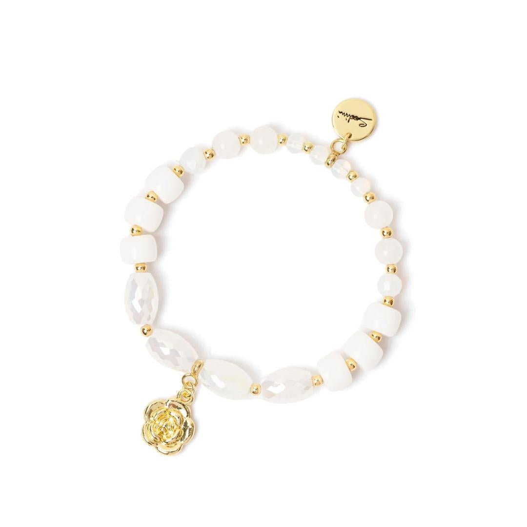 Bracciale Elastico Sfere e Rosellina Summer Bouquet