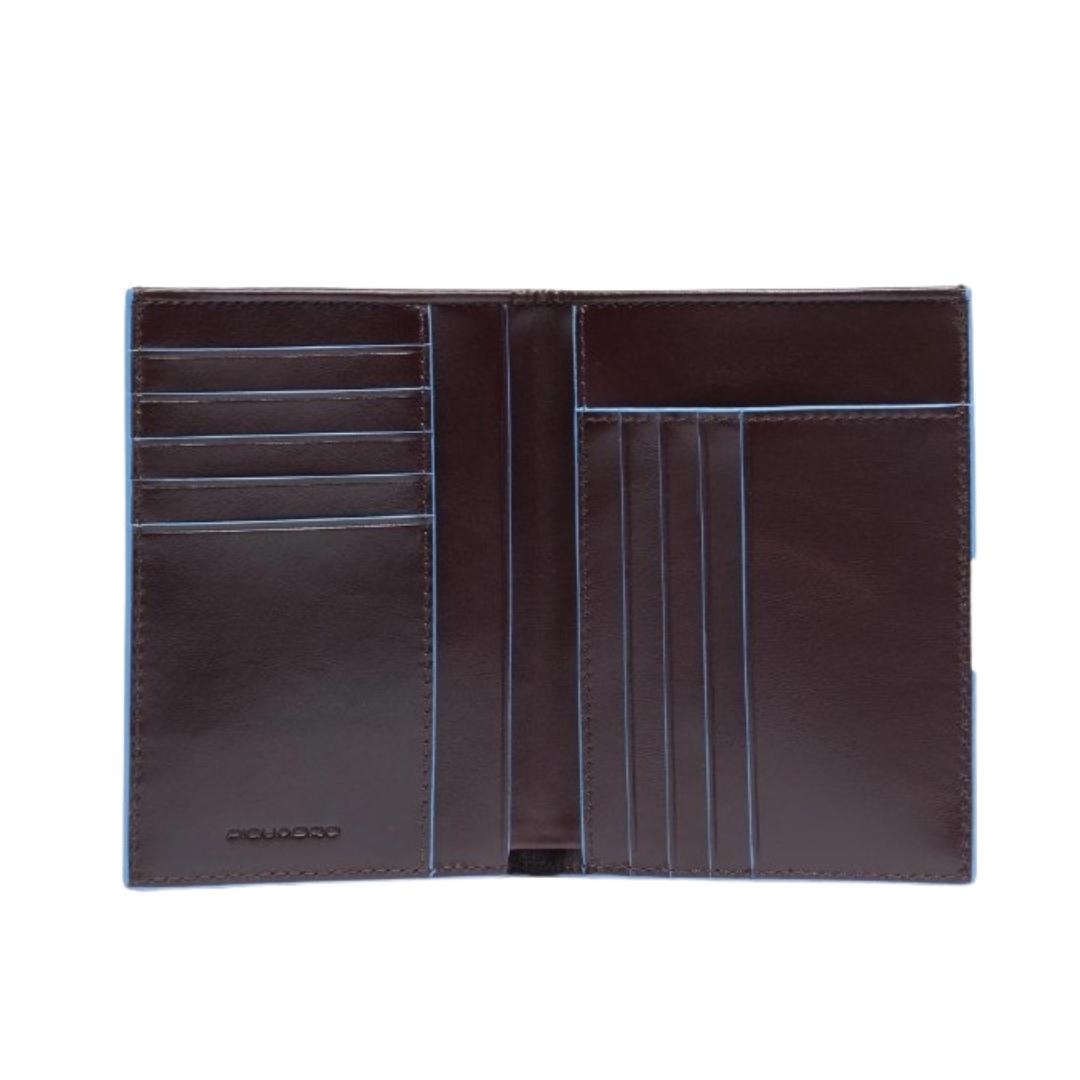 Portafogli Verticale con Protezione Anti-Frode