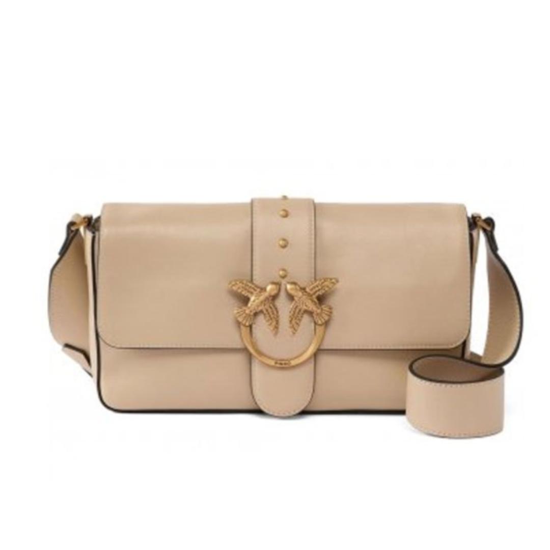 Borsa a Spalla Media Love Bag Slouchy in Pelle