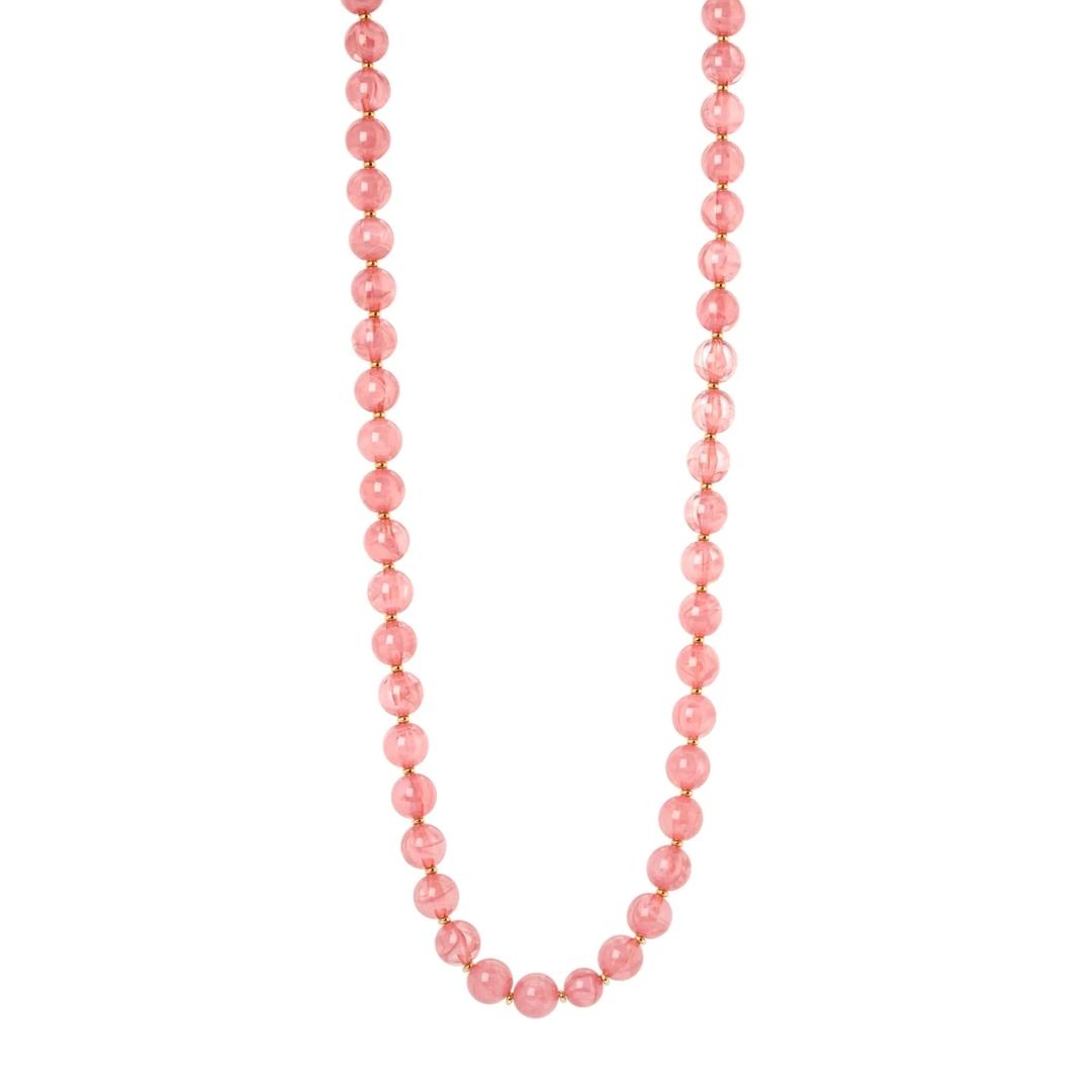 Collana a Sfere Traslucide Ester