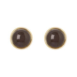 Orecchini Cabochon in Cornice Ester