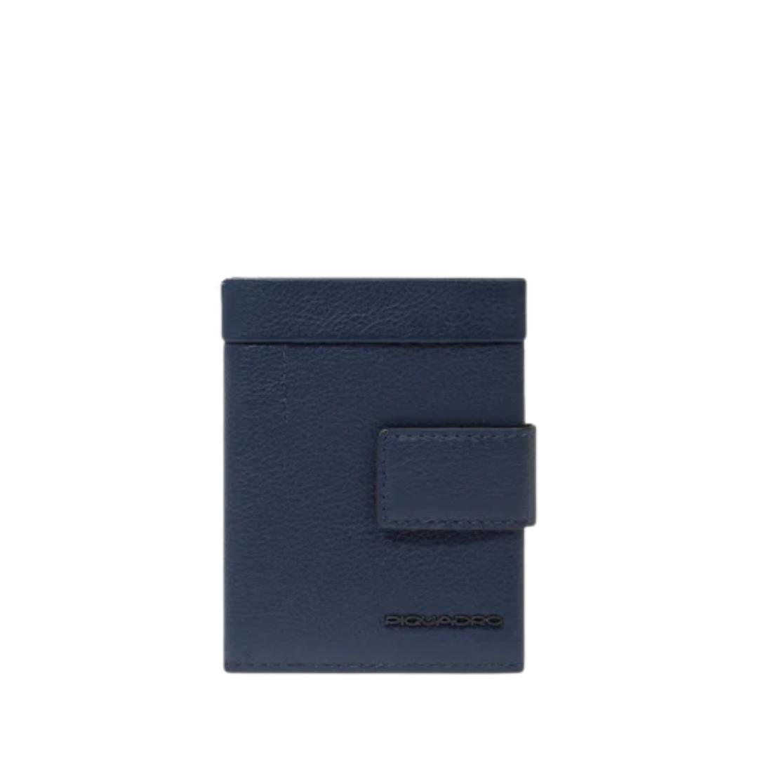 Portafoglio Uomo Compatto con Porta Monete