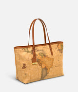 Geo Classic Borsa shopping maxi con zip