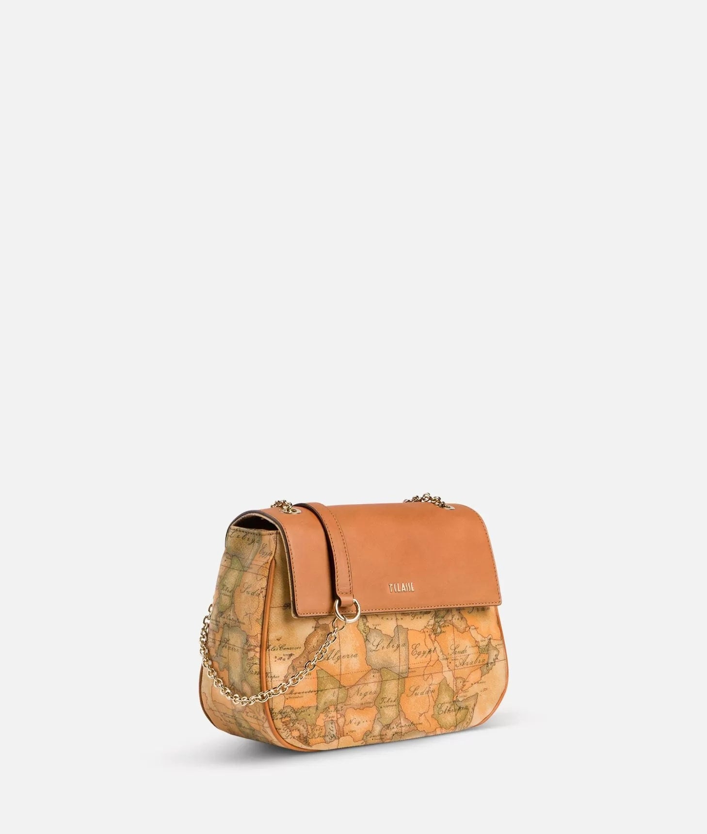 Geo Classic Borsa mini con battente in pelle