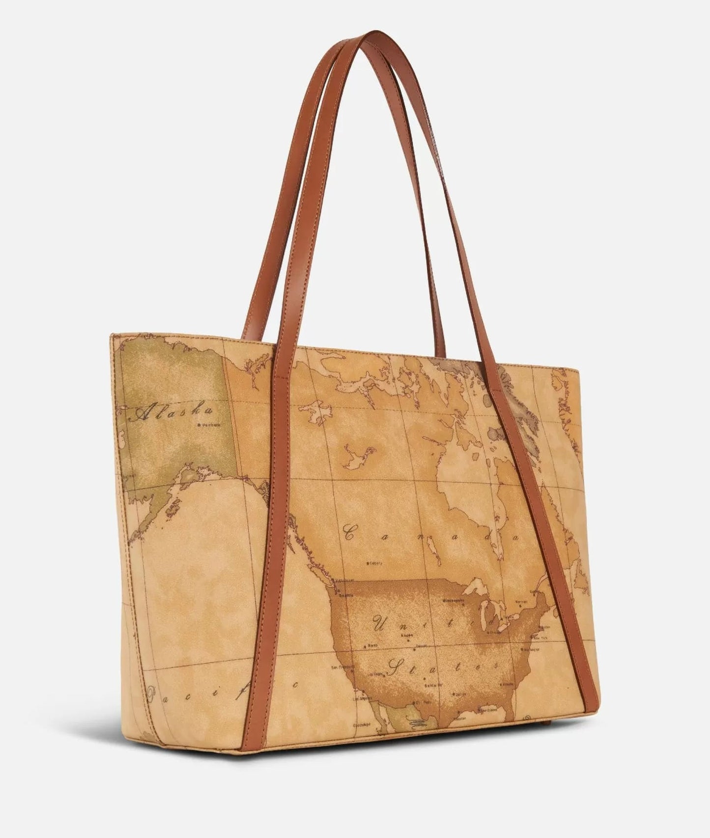 Geo Classic Shopping bag con borchiette grande