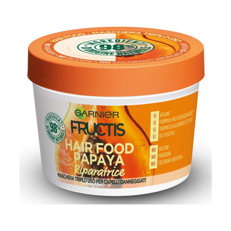 Garnier Fructis Maschera Hairfood Papaya 390 ml
