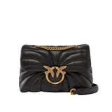 Mini Borsa Love Bag Puff Butterfly a Tracolla in Nappa