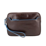 Pochette Uomo Piccola Blue square