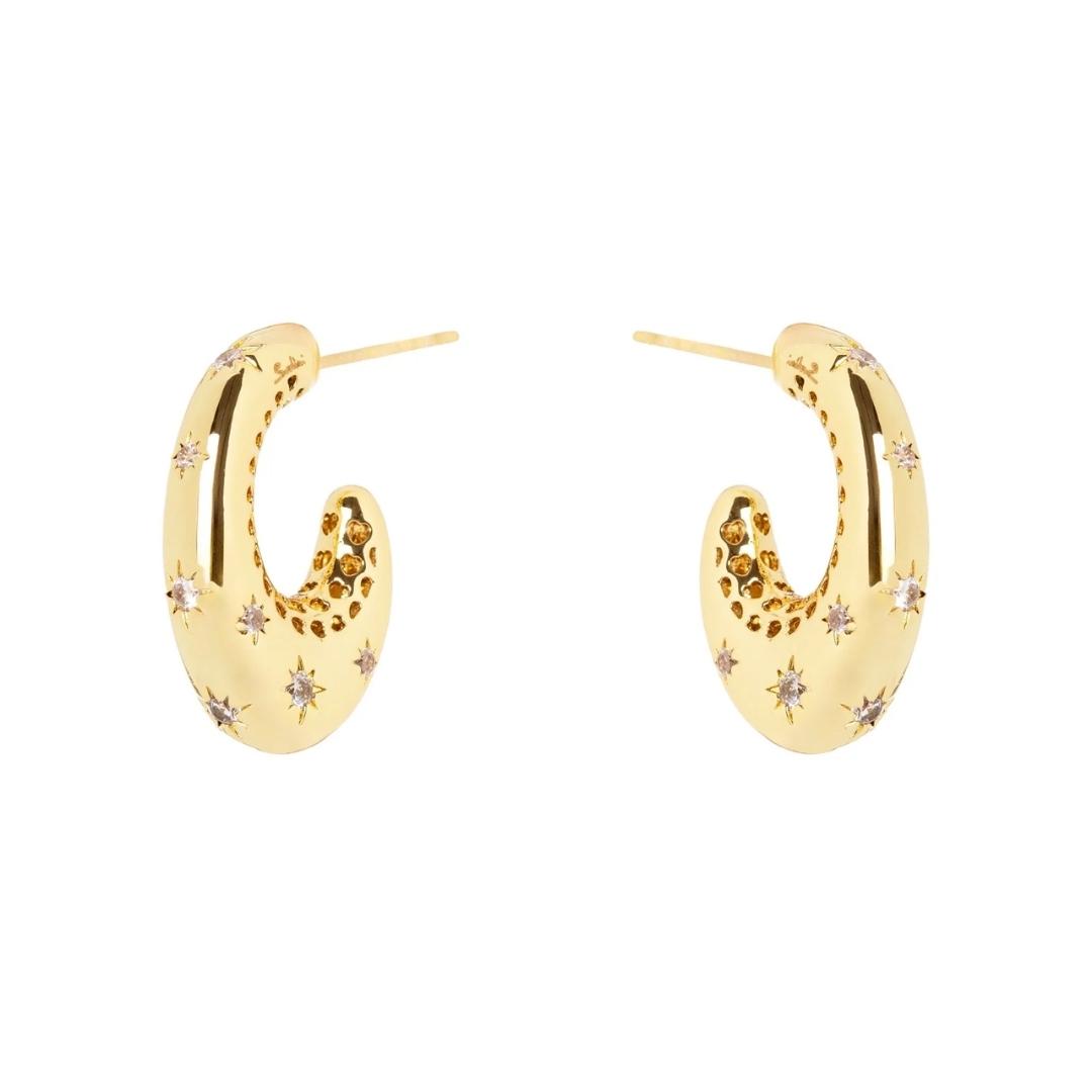 Orecchini a Cerchietto Affusolato Aldebaran