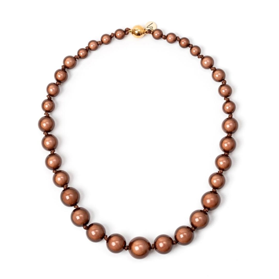 Collana Corta a Sfere Degradè Samsara