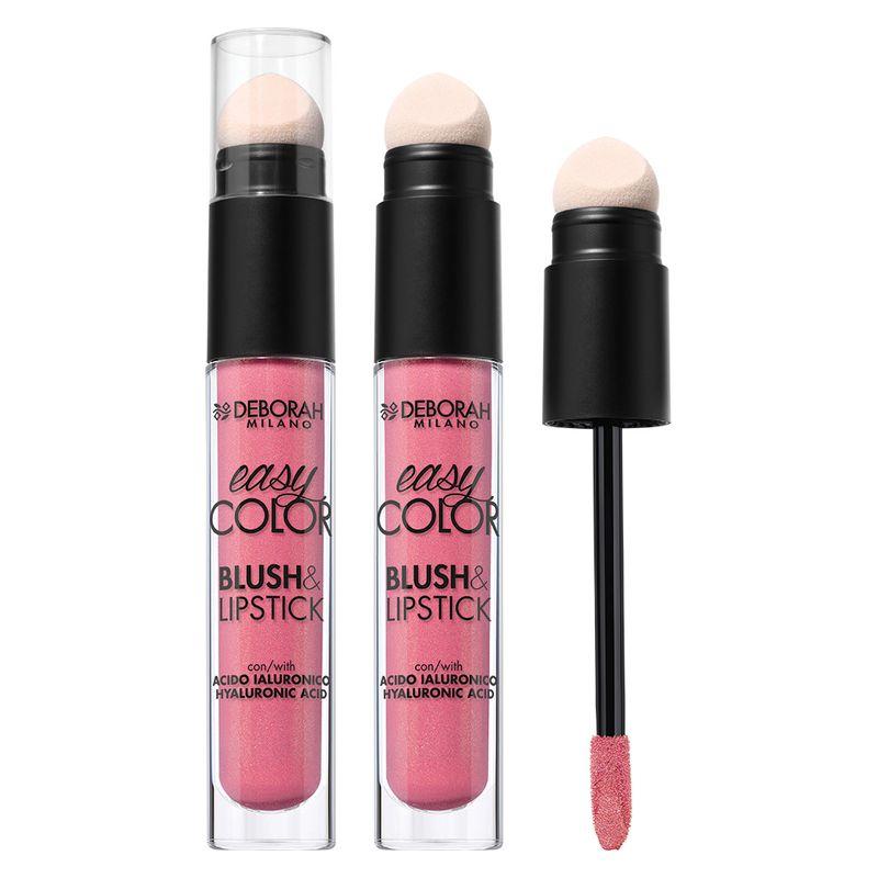 Easy Color Blush & Lipstick Con Acido Ialuronico