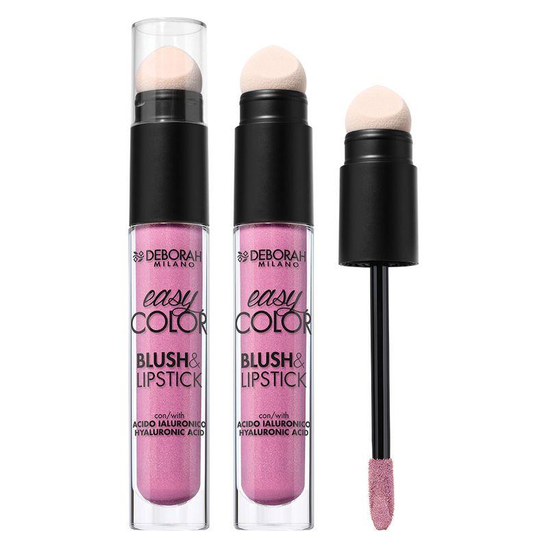 Easy Color Blush & Lipstick Con Acido Ialuronico