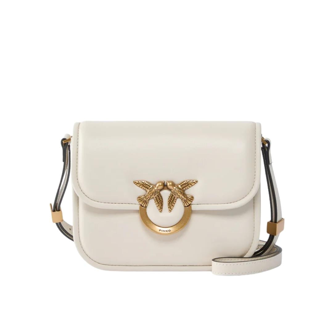 Borsa media a spalla Love Bag Box in nappa