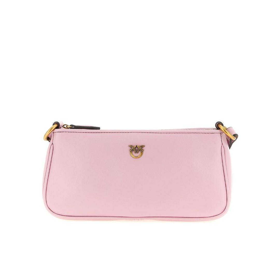 Borsa a tracolla Mini Half Moon in pelle