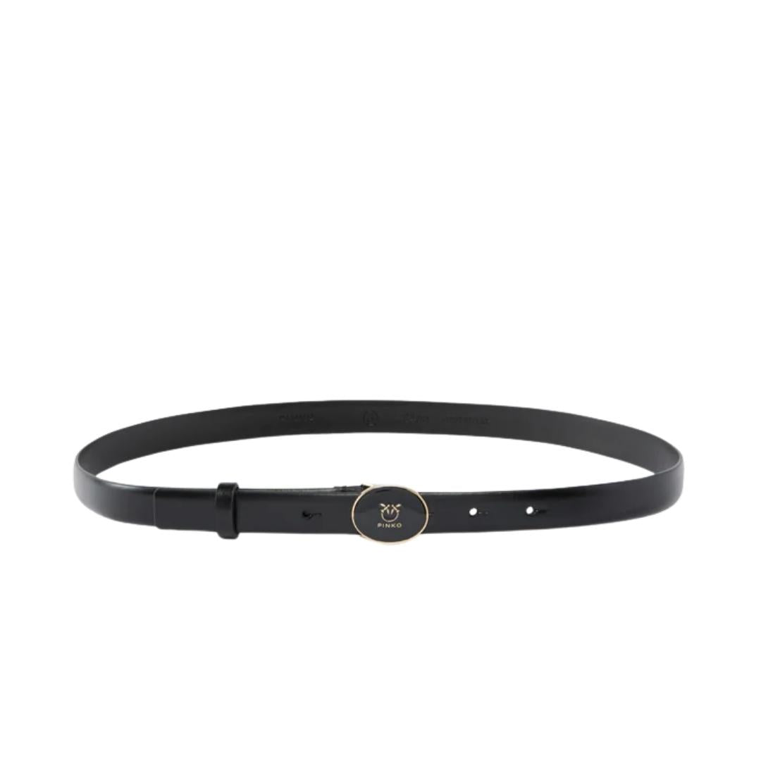 Cintura con logo Love Birds 2 cm