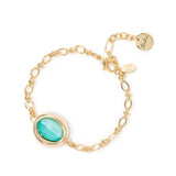 Bracciale Catena e Charm Ovale Ribera