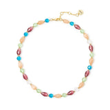 Girocollo Cristalli, Perline e Cabochon Ninfa