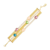 Bracciale a tre fili Ninfa