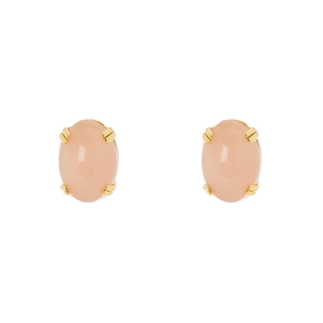 Orecchini cabochon ovale Ninfa