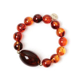 Bracciale elastico grandi boule e ovale Vieste