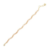 Bracciale a filo ondulato Serenissima