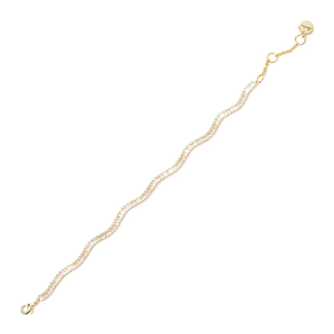 Bracciale a filo ondulato Serenissima