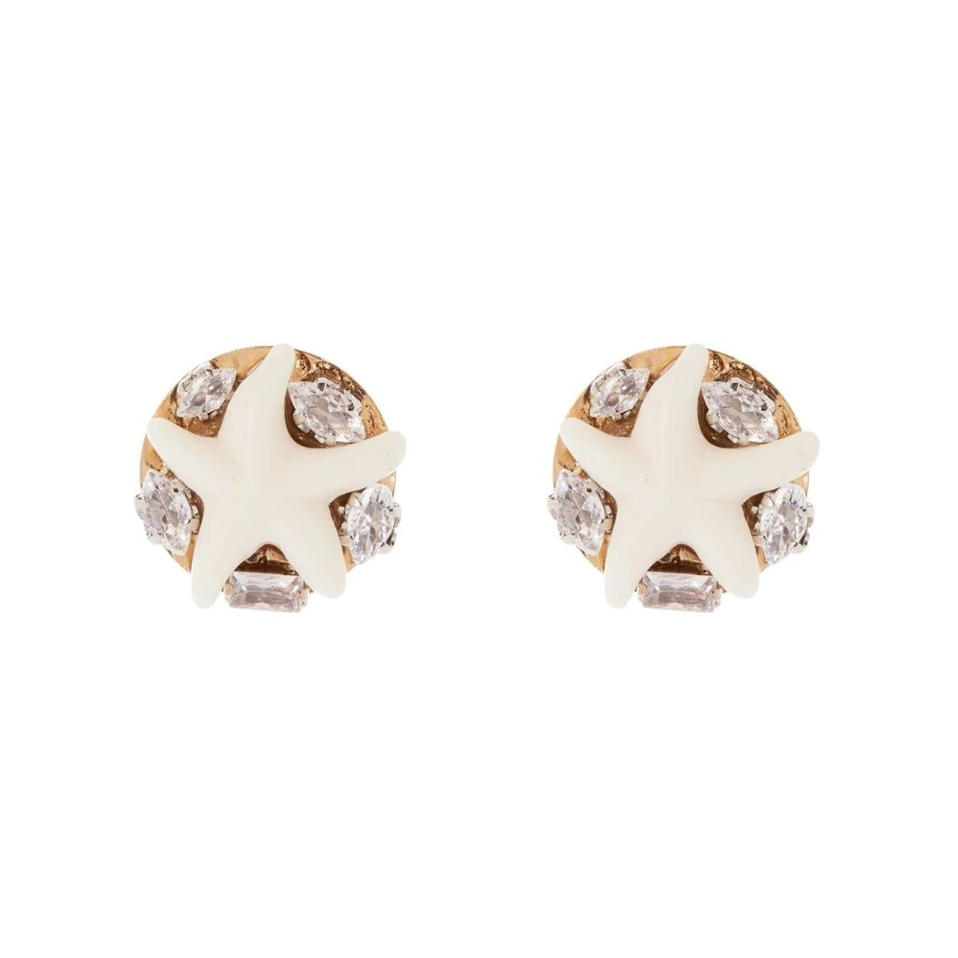 Orecchini stellina strass Maresia