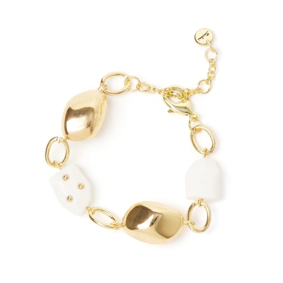 Bracciale grandi elementi incatenati Filicudi