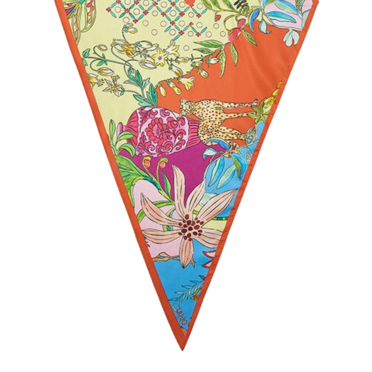 Foulard Diamond con stampa