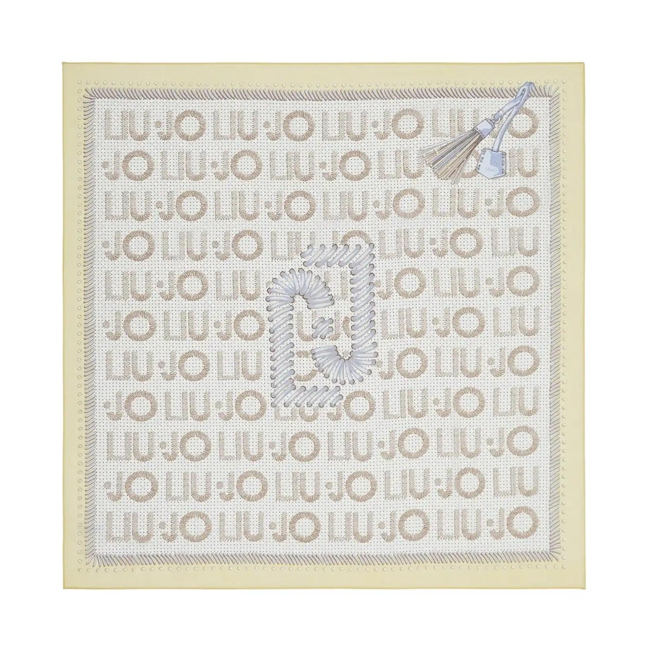 Foulard Grande con Logo